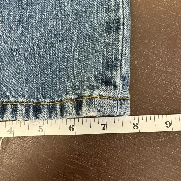 Levi's 514 Medium Wash Slim Straight Jeans 32 x 30 - Picture 10 of 10